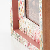 Floral Inset Box Frame 4X6