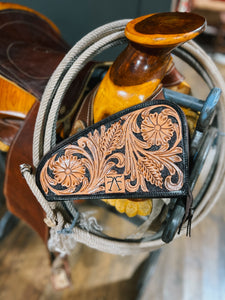 Vintage Cowgirl Pistol Case (Brown)
