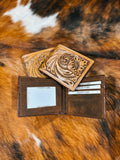 VCC Men's Tooled Leather Wallet