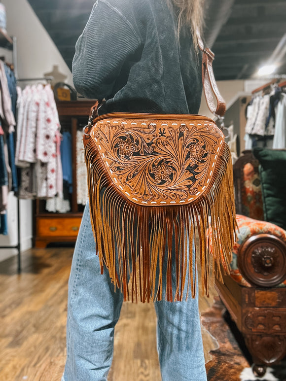 Vintage Cowgirl Cases - Fringed Cowgirl Bum Bag