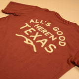 Men's All's Good Here'N Texas Tee - Brick Red