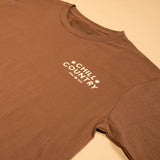 Men's Chill Country Tee - Bison Brown