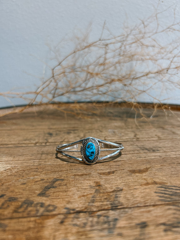 Turquoise/Sterling Silver Bracelet