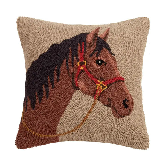 Horse Hook Pillow