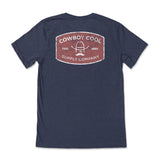The Buckle T-shirt - Heather Navy