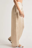 The Shimmer Woven Relaxed Wide Leg Pants