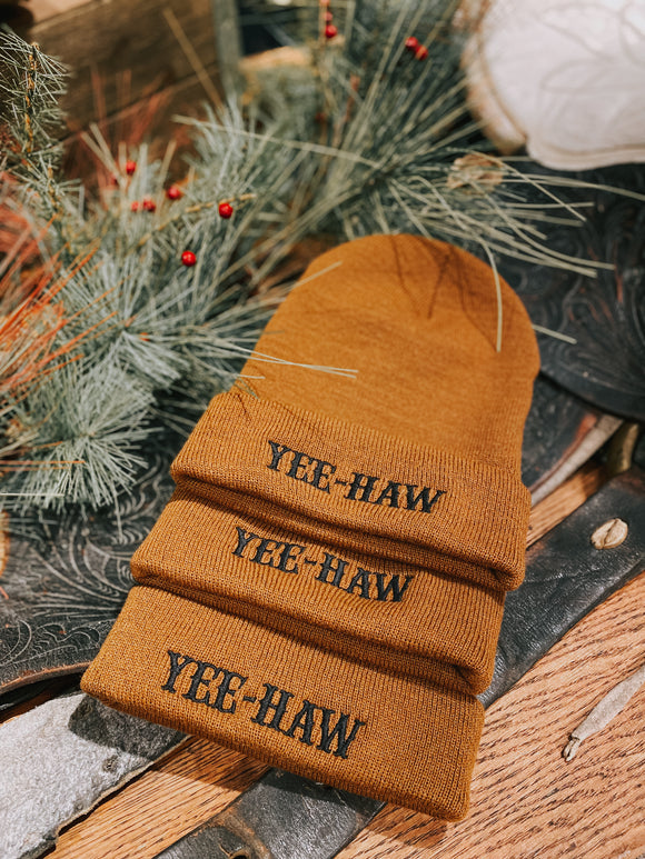 Yeehaw Embroidered Beanie